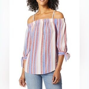 Cute Spaghetti Strap Off The Shoulder Flowy By&By Womens Top Size XL